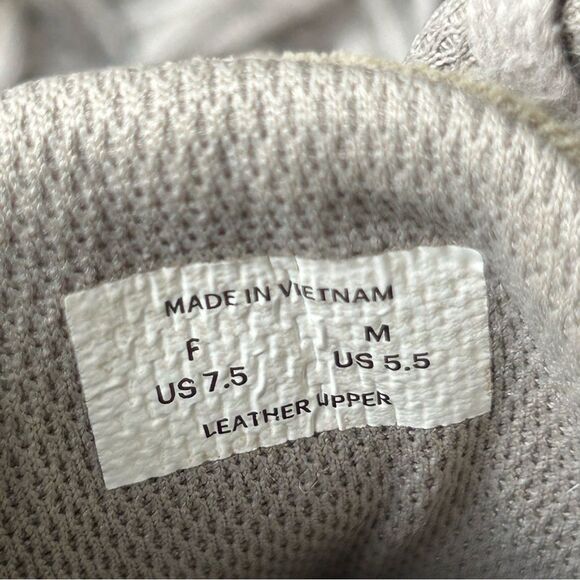 Everlane O The Trainer lace up leather suede sneakers women’s shoe size 7.5 - Picture 10 of 11